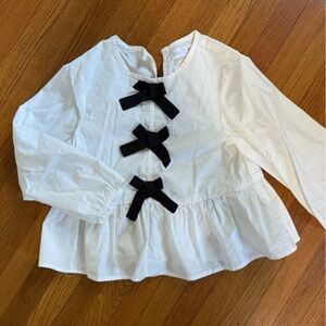 Zara Bow Blouse Size 6